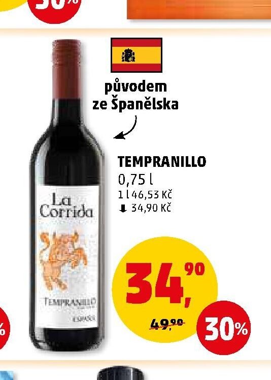 TEMPRANILLO 0,75 l