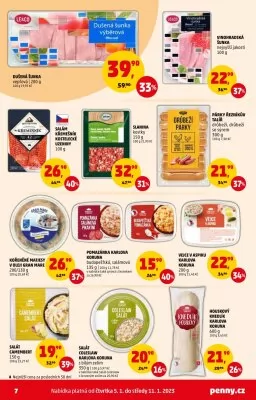 akční leták Penny Market 5.1.2023-11.1.2023