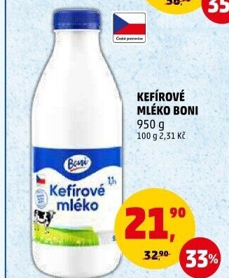 Kefírové mléko Boni