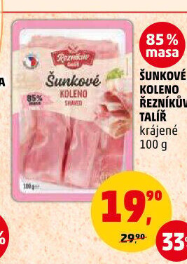 Šunkové koleno Řezníkův talíř