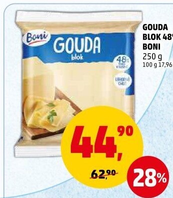 Sýr Gouda 48% Boni
