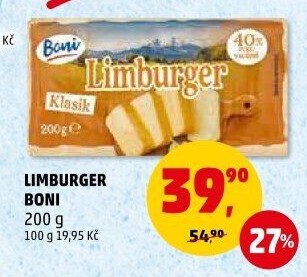 Sýr Limburger Boni