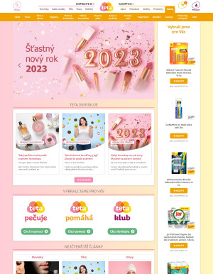 akční leták Teta drogerie 4.1.2023-10.1.2023