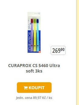 CURAPROX CS 5460 Ultra soft 3ks