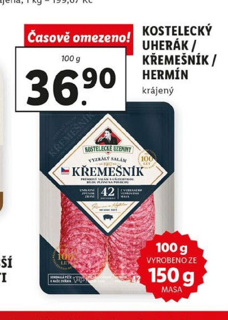 Kostelecké uzeniny Křemešník
