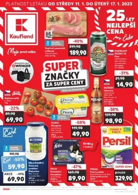 akční leták Kaufland 11.1.2023-17.1.2023