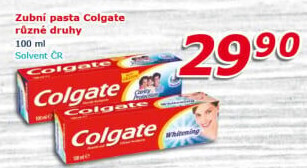 Pasty na zuby Colgate