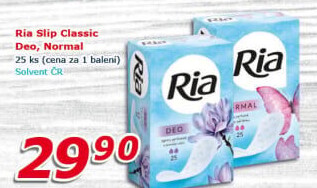 Vložky dámské slipové Ria