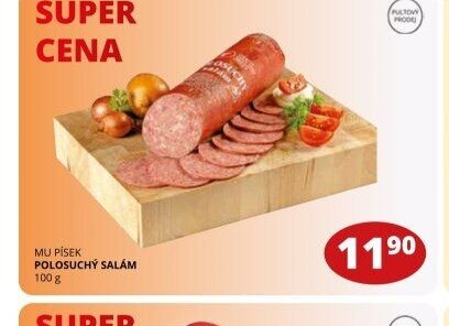 MU PÍSEK POLOSUCHÝ SALÁM