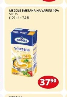MEGGLE SMETANA NA VAŘENÍ 10%