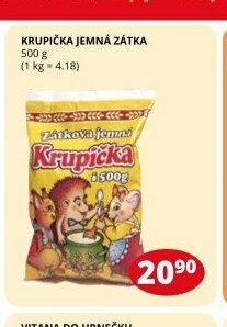 Krupička jemná Zátka 500 g