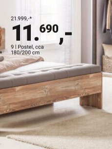 Postel, cca 180/200 cm