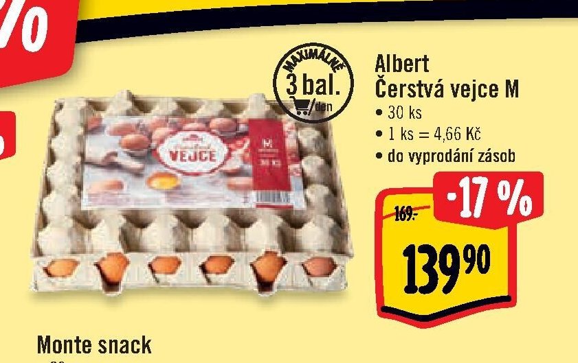 Albert Čerstvá vejce M