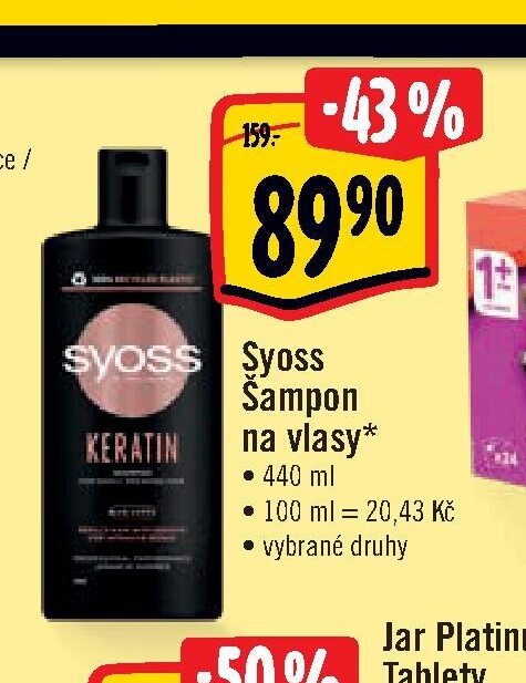 Syoss Šampon na vlasy*