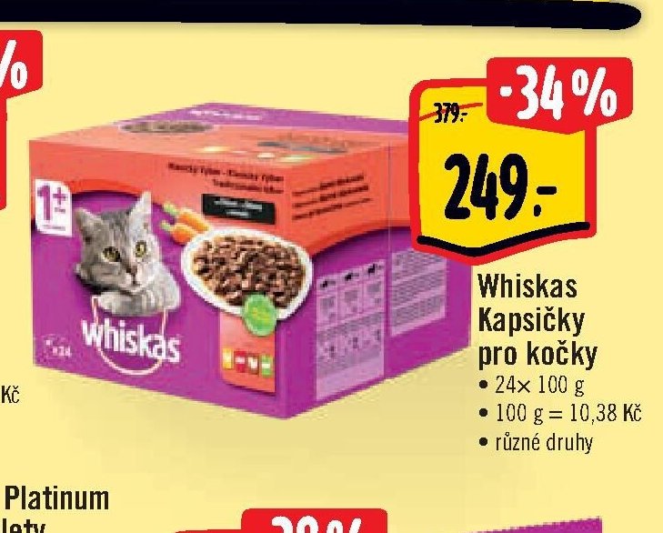 Whiskas Kapsičky pro kočky