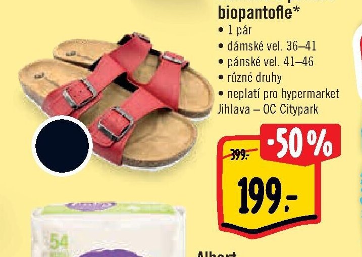 Dámské a pánské biopantofle*
