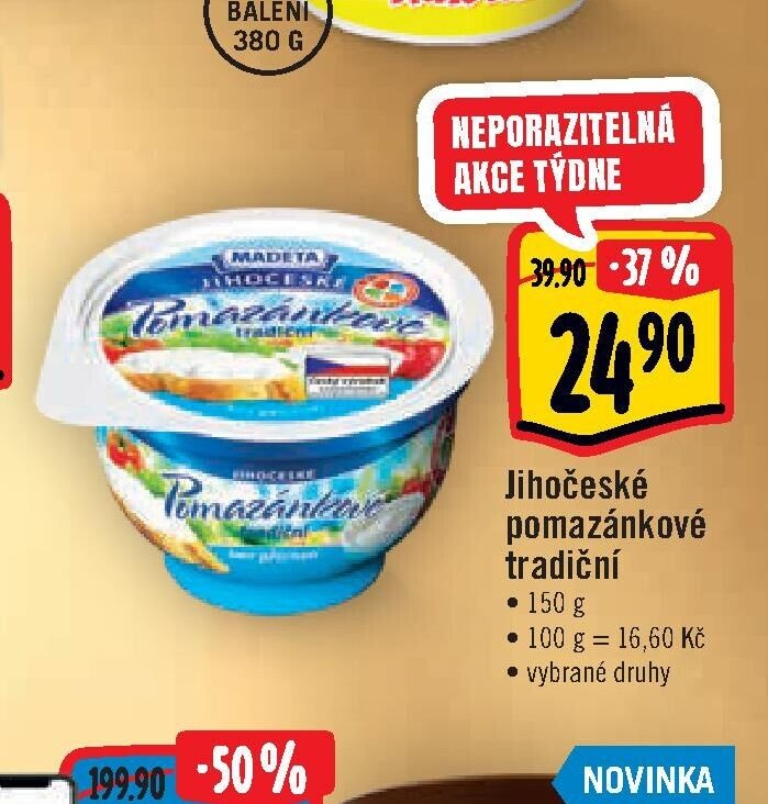 Jihočeské pomazánkové tradiční
