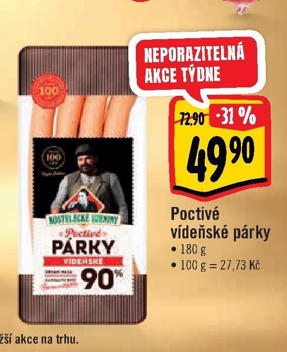 Poctivé vídeňské párky