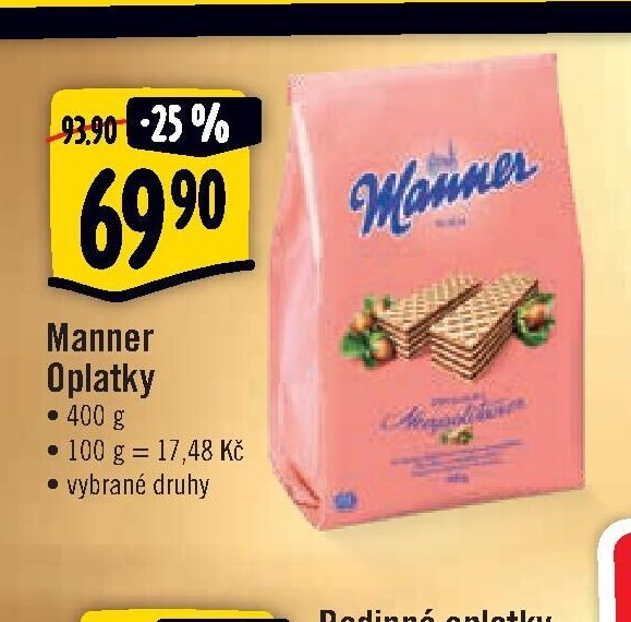 Manner Oplatky