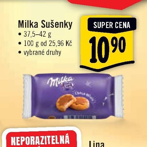 Milka Sušenky