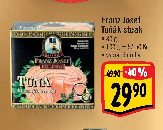 Franz Josef Tuňák steak