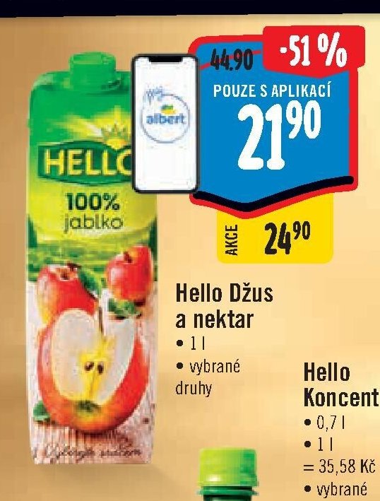 Hello Džus a nektar