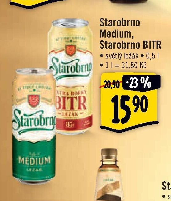 Starobrno Medium, Starobrno BITR