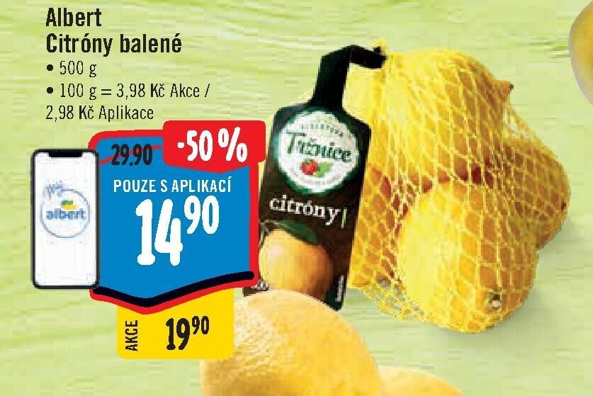 Albert Citróny balené