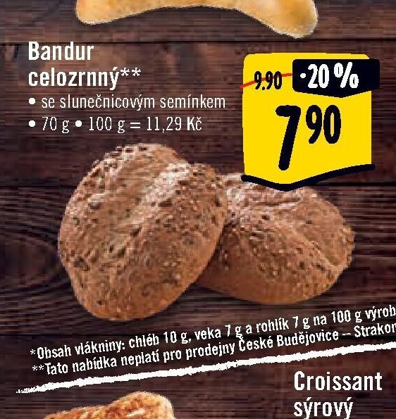 Bandur celozrnný