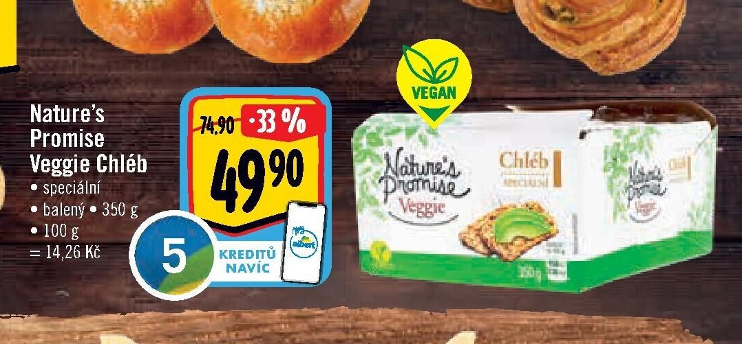 Nature's Promise Veggie Chléb