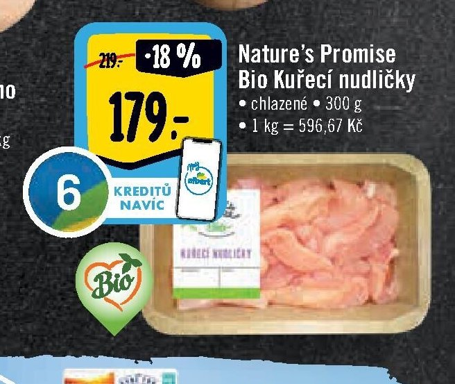 Nature's Promise Bio Kuřecí nudličky