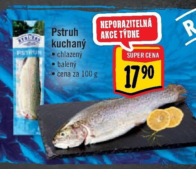 Pstruh kuchaný
