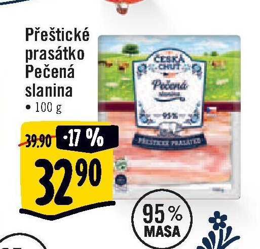 Přeštické prasátko Pečená slanina