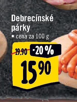Debrecínské párky
