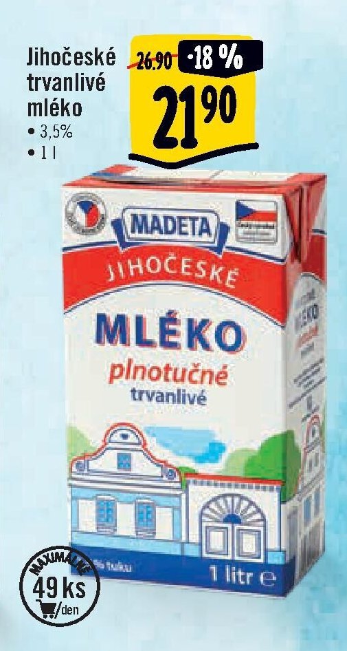 Jihočeské trvanlivé mléko
