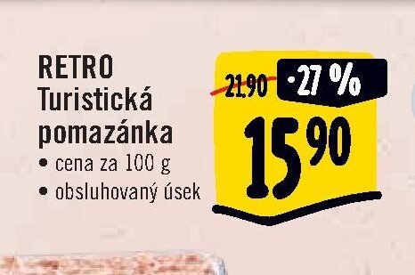 RETRO Turistická pomazánka