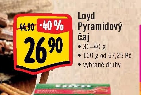 Loyd Pyramidový čaj