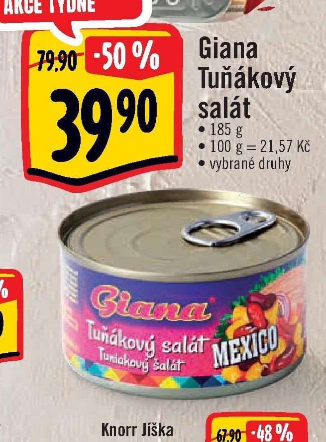 Giana Tuňákový salát