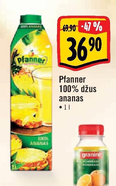Pfanner 100% džus ananas