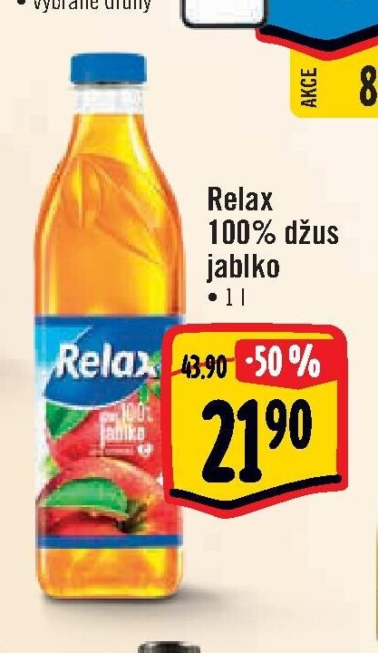 Relax 100% džus jablko