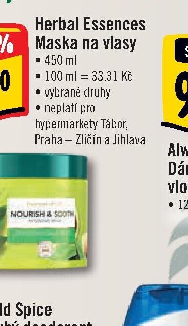 Herbal Essences Maska na vlasy
