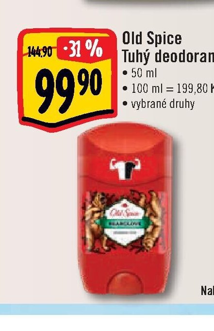 Old Spice Tuhý deodorant