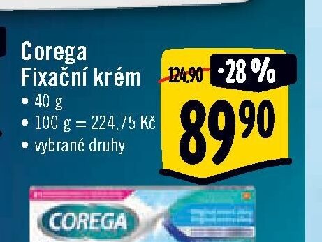 Corega Fixační krém