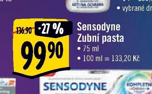 Sensodyne Zubní pasta