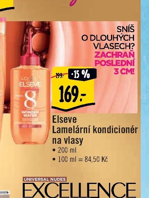 Elseve Lamelární kondicionér na vlasy