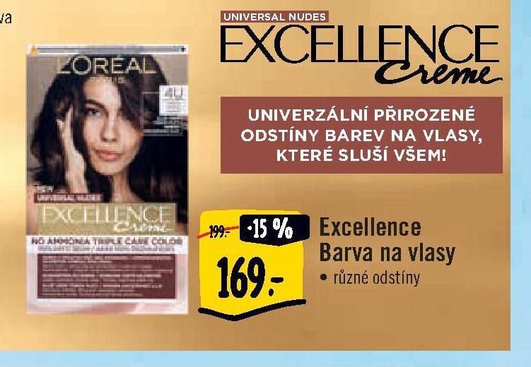Excellence Barva na vlasy