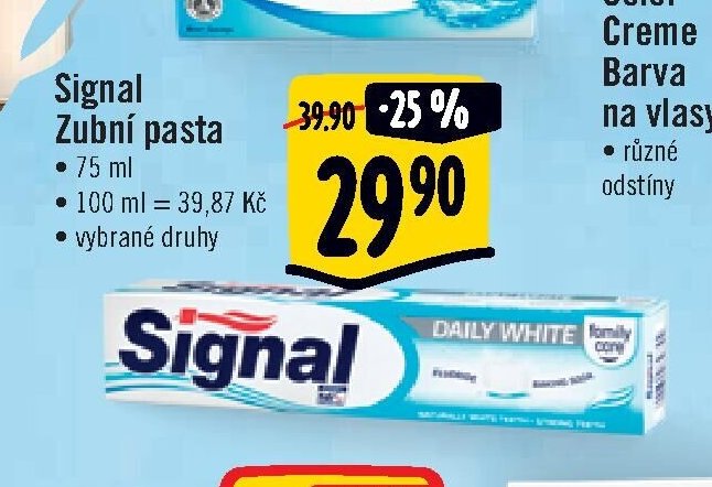 Signal Zubní pasta