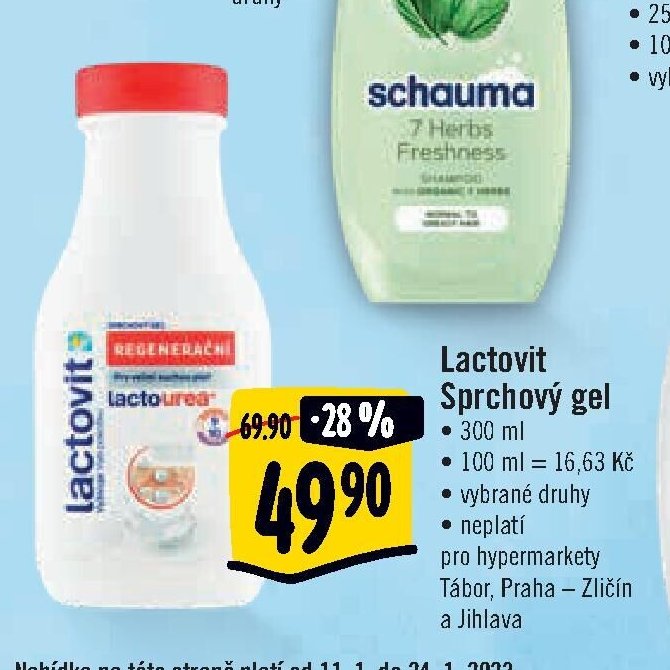 Lactovit Sprchový gel