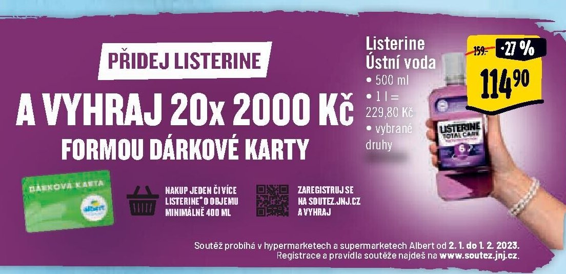 Listerine Ústní voda