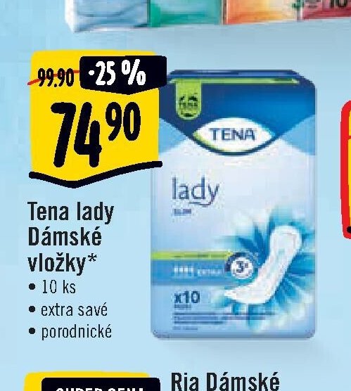 Tena lady Dámské vložky
